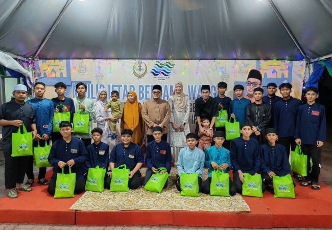 MAJLIS IFTAR PENGARAH BERSAMA WARGA JABATAN PENGAIRAN DAN SALIRAN NEGERI PERAK DAN PERTUBUHAN BAITUL AINI, IPOH