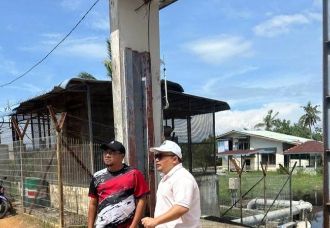 PENGARAH JPS NEGERI PERAK TURUN PADANG MENINJAU KAWASAN BANJIR DI SEKITAR DAERAH BAGAN DATUK