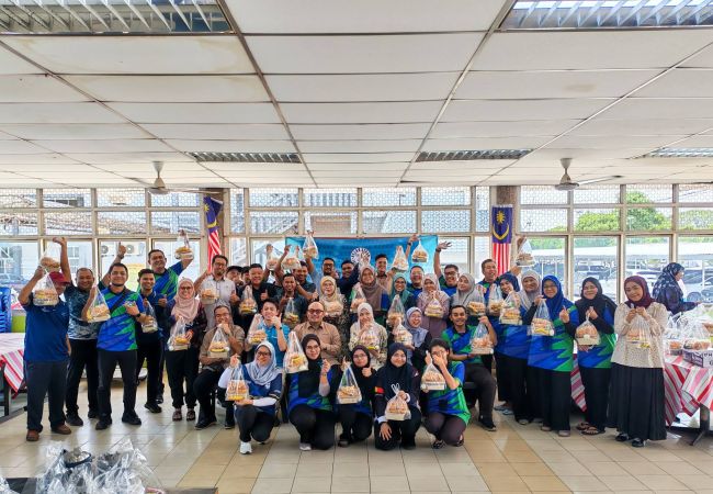 PROGRAM MEMASAK DAN AGIHAN BUBUR LAMBUK PERINGKAT IBU PEJABAT, JPS PERAK